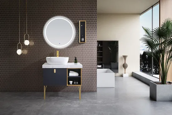 工場卸売現代漆セラミック シンク商業ホテルの洗面化粧台